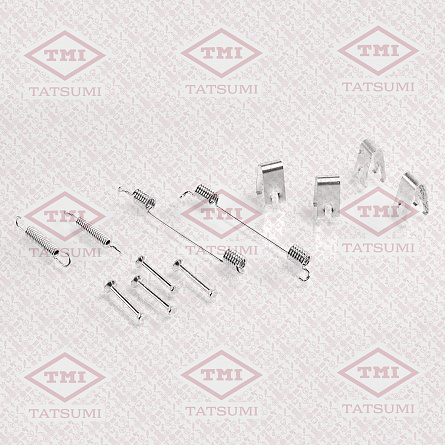 Ремкомплект пружин для задних барабанных колодок TATSUMI TCG1319